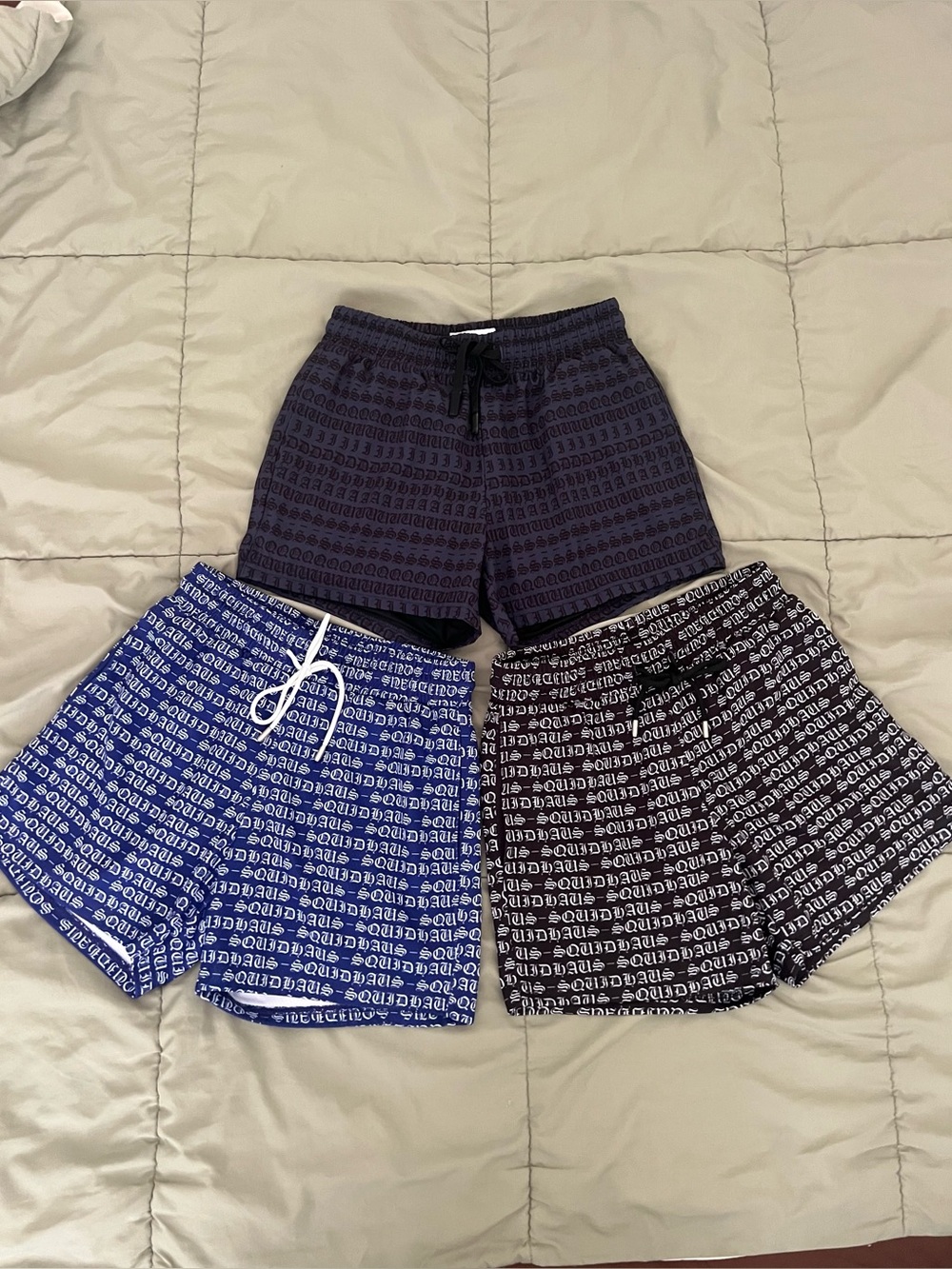 Squidhaus gym training shorts 4” men’s small